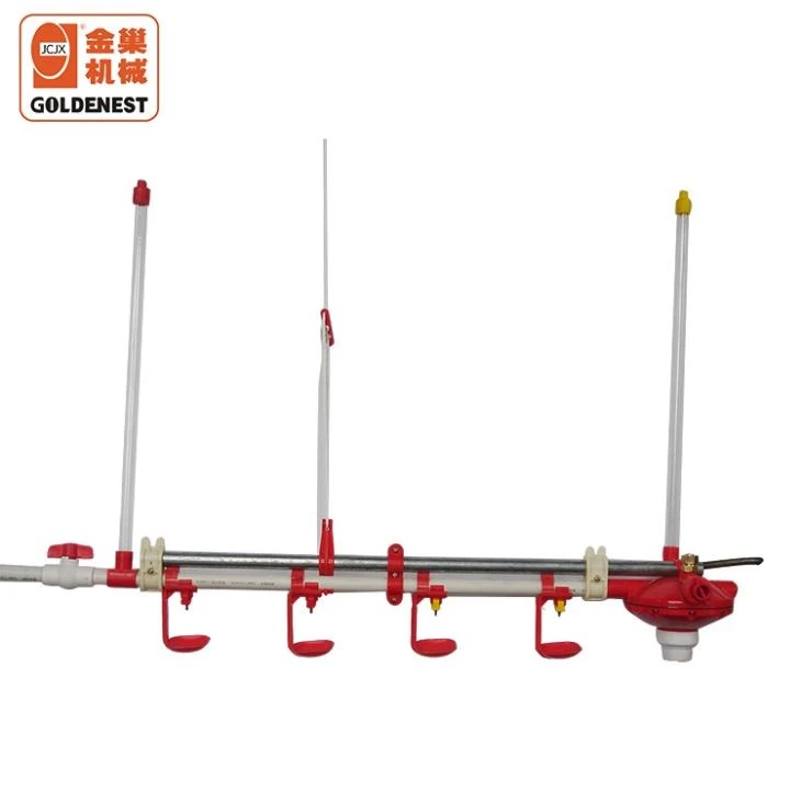 Broiler Automatic Nipple Drinking Line For Poultry Farming